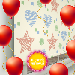 Bebek Odası Stor Perde