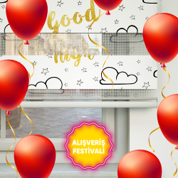 Bebek Odası Zebra Perde