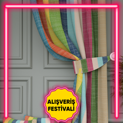 Çizgili Fon Perdeler