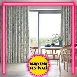 Düz Mutfak Fon Perde