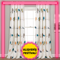 Genç Odası Fon Perdeleri