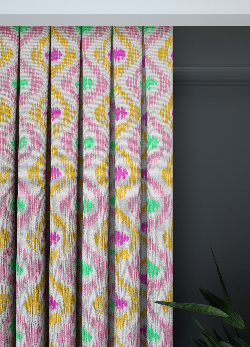 Modern Desenli Fon Perdeler