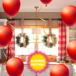 Mutfak Rustik Perdelik