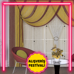Oturma Odası İp Perde