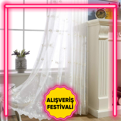 Oturma Odası Tül Perdeler
