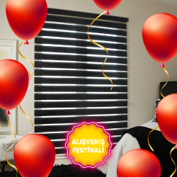 Yatak Odası Zebra Perde