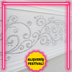 Zebra Perde Jakar Desenli