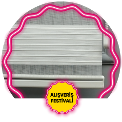 Zebra Perde Pileli Düz (Plise)