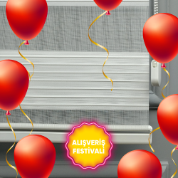 Zebra Perde Pileli Düz (Plise)