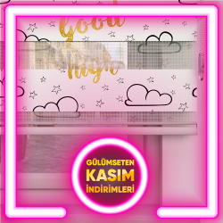 Bebek Odası Zebra Perde