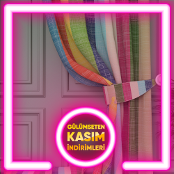 Çizgili Fon Perdeler