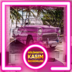 Diğer Arabalar Desenli Zebra Perde