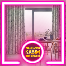 Düz Mutfak Fon Perde