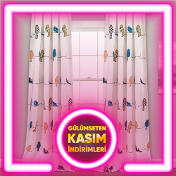 Genç Odası Fon Perdeleri