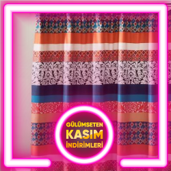 Genç Odası Rustik Perdelik