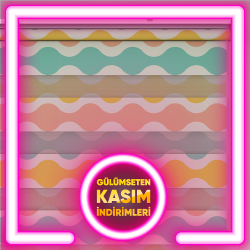 Geometrik Desen Baskılı Zebra Perde