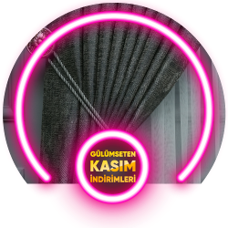 Jakar Dokuma Düz Fon Perdeler