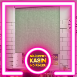 Mutfak Düz Stor Perde