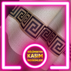 Pano Bordürlü Fon Perde