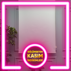 Stor Perde Düz Pvc (Mat)