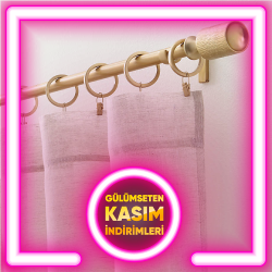 Yatak Odası Rustik Perde