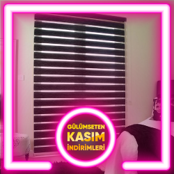 Yatak Odası Zebra Perde