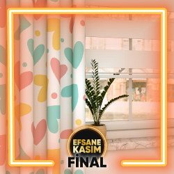 Bebek Odası Fon Perde