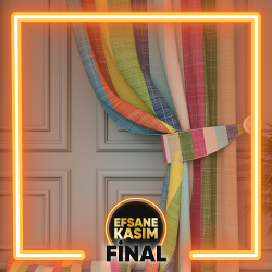 Çizgili Fon Perdeler