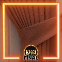 Keten Fon Perde Düz Modeller