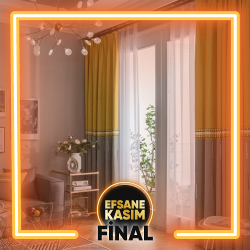 Oturma Odası Fon Perdeler