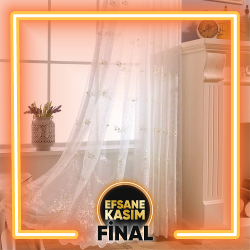 Oturma Odası Tül Perdeler