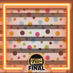 Puanlı Desen Baskılı Zebra Perdeler