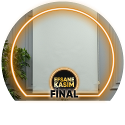 Stor Perde Düz Pvc (Mat)