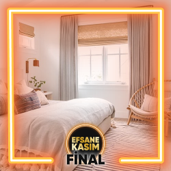 Yatak Odası Fon Perde