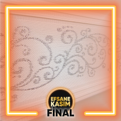 Zebra Perde Jakar Desenli