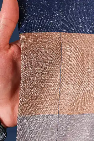 Yeni Sezon Pano Fon Perde - Lacivert- Vizon