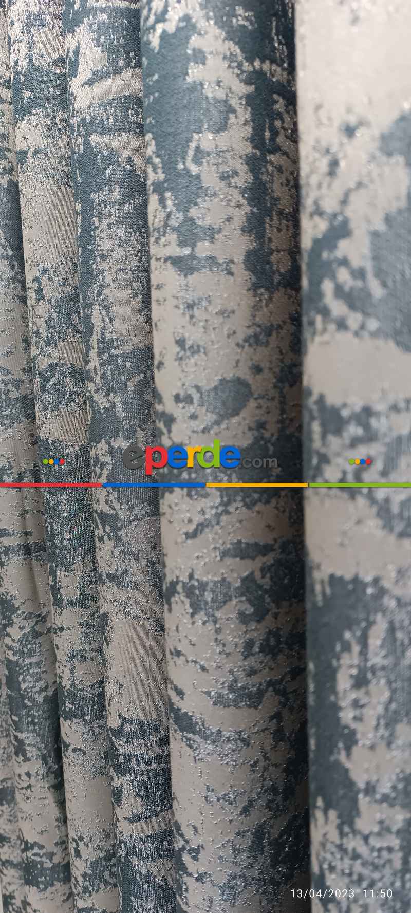 Salon Fon Perde - 2025 Elit Modern Damask Desenli Fosforlu İplik Dokuma Fon Perde - 3 Bakır-siyah