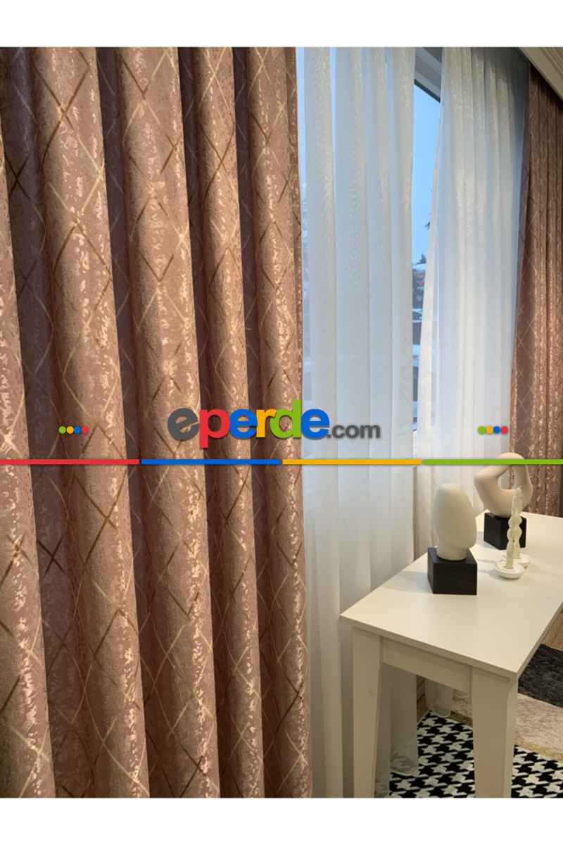 Brillant Fon Perde Livalorent Yeni Model Renk Tasarım Kanat Perde Yan Perde