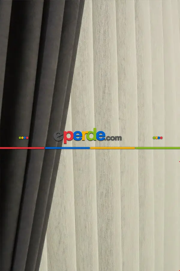 Birilland Harelı Düz Desen Tul- Ekru