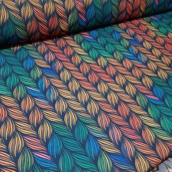 Etnik Desenli Fon Perde K581 E - Kumaşı Kalındır Duck Bezi Değildir.- Siyah-Sarı-Kahve-Çok Renkli