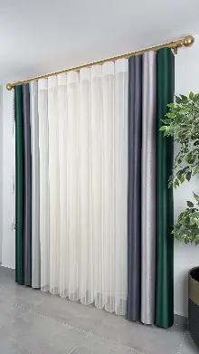 Brillant Akıllı Tül Perde, 20 Farklı Renkli Tül Dikey Zebra Perde 1. Kalite