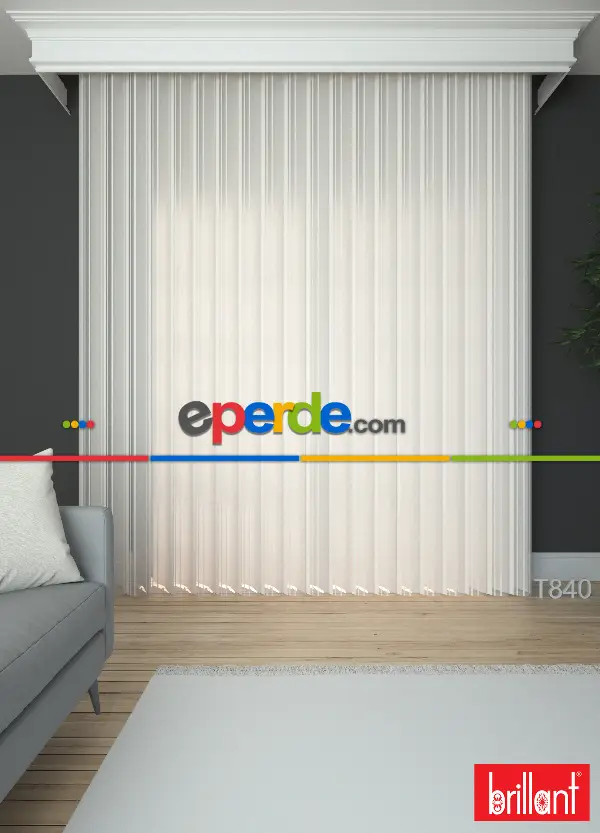 Brillant Akıllı Tül Perde Pudra Renkli Tül Dikey Zebra Perde Düz 1. Kalite