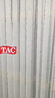 Taç Tül Perde Yeni Tasarım Guernica Tül