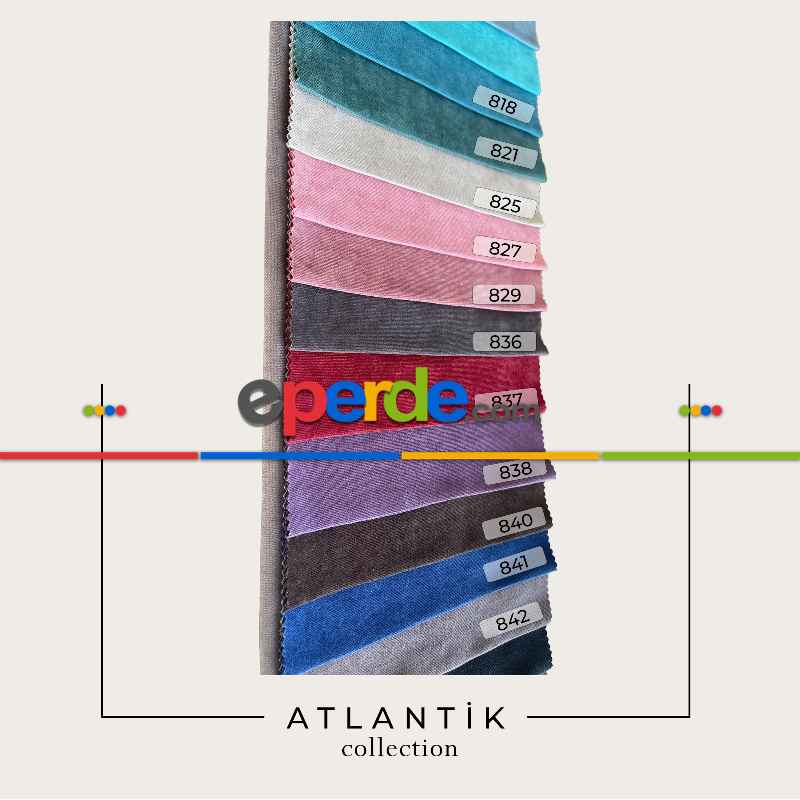 Yatak Odası - Gri Ve Antasit Kombinli Fon Perde