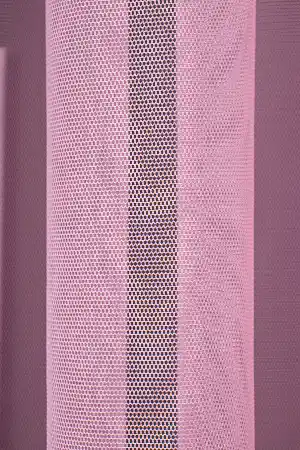 Grek Pembe Renk Düz Tül Perde Pa 7068 - Kurşunlu Tül