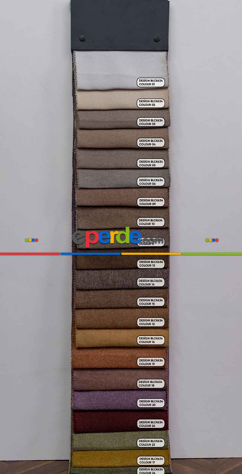 2025 Kreasyonu - Keten Dokulu Karartma Kumaş - İtinalı Dikiş Garantisi