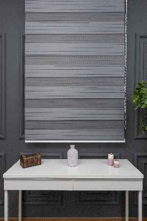 Zebra Perde - Geniş Pileli Zebra Perde