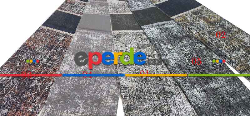 Taç Beyza Çift Renkli Pano Fon Perde 70cm X 290cm 