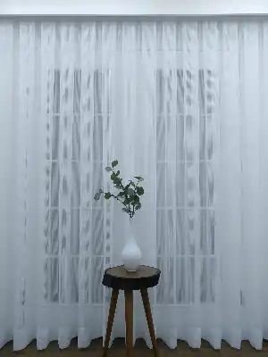 Beyaz Tergal Düz Tül (geniş En:280cm) Etek Katlamalı- Beyaz