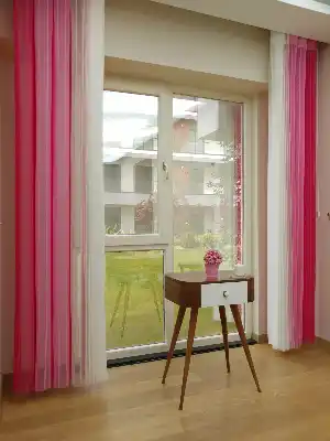 1. Kalite Çizgili Tül Dikey Zebra Perde - Ft-20 Fuşya , Ft-19 Pembe ,ft-05 Pudra , Ft-02 Ekru- Pembe-krem Açık-fuşya